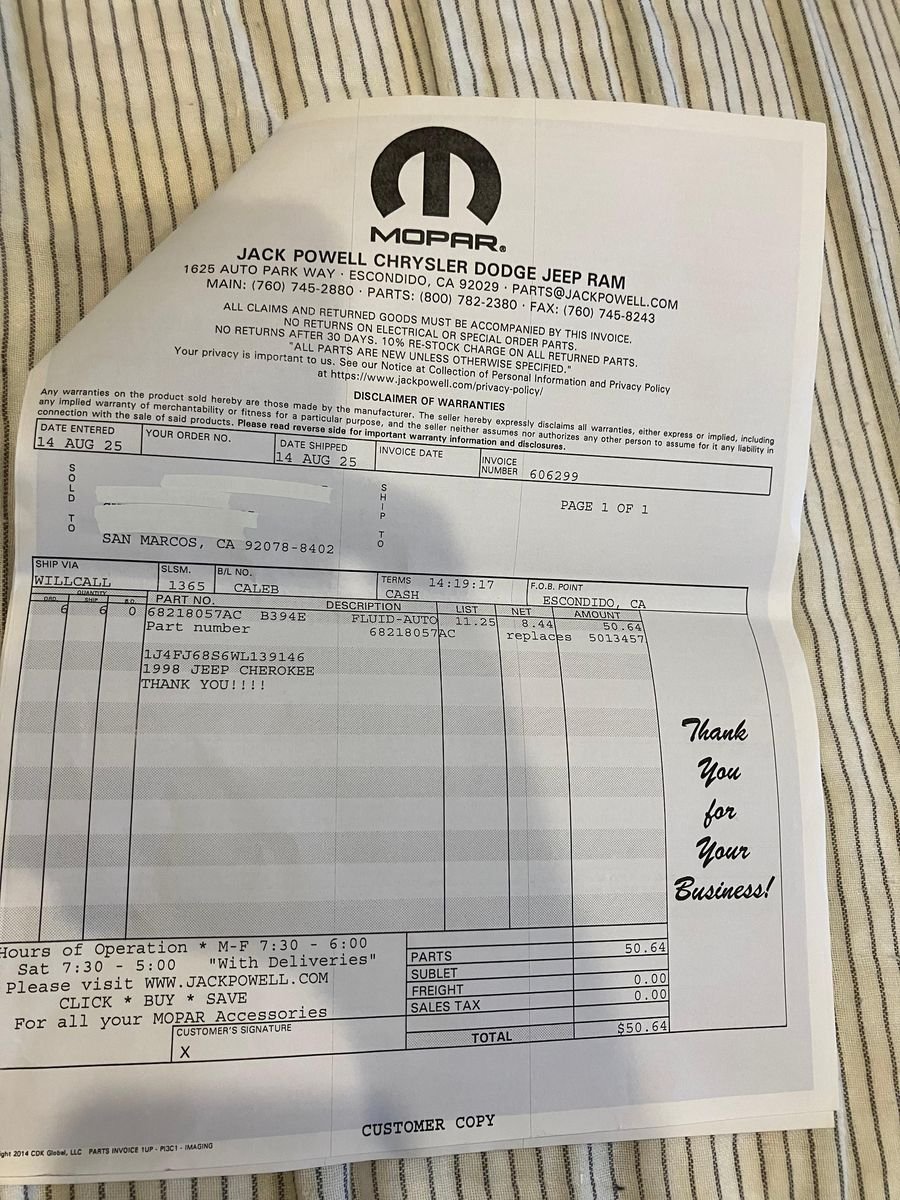 1998 Jeep Cherokee Classic 4x4 - Image 29