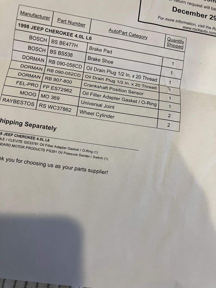 1998 Jeep Cherokee Classic 4x4 - Image 34