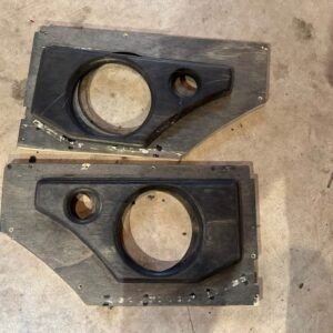 Jeep Cherokee XJ rear speaker pods