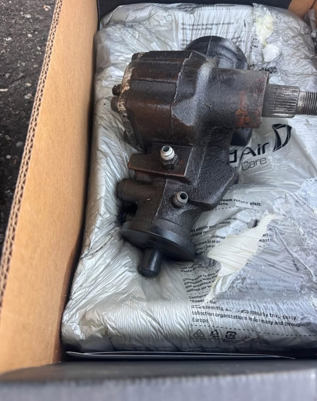 PSC power steering box with Hydro assist hook ups - Image 4