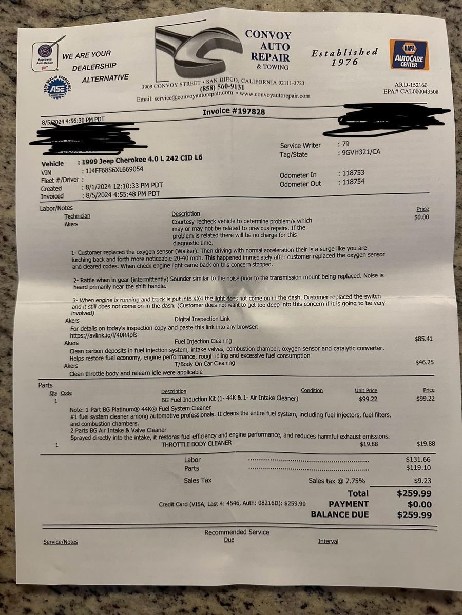 1999 Jeep Cherokee Sport 4x4 - Image 33