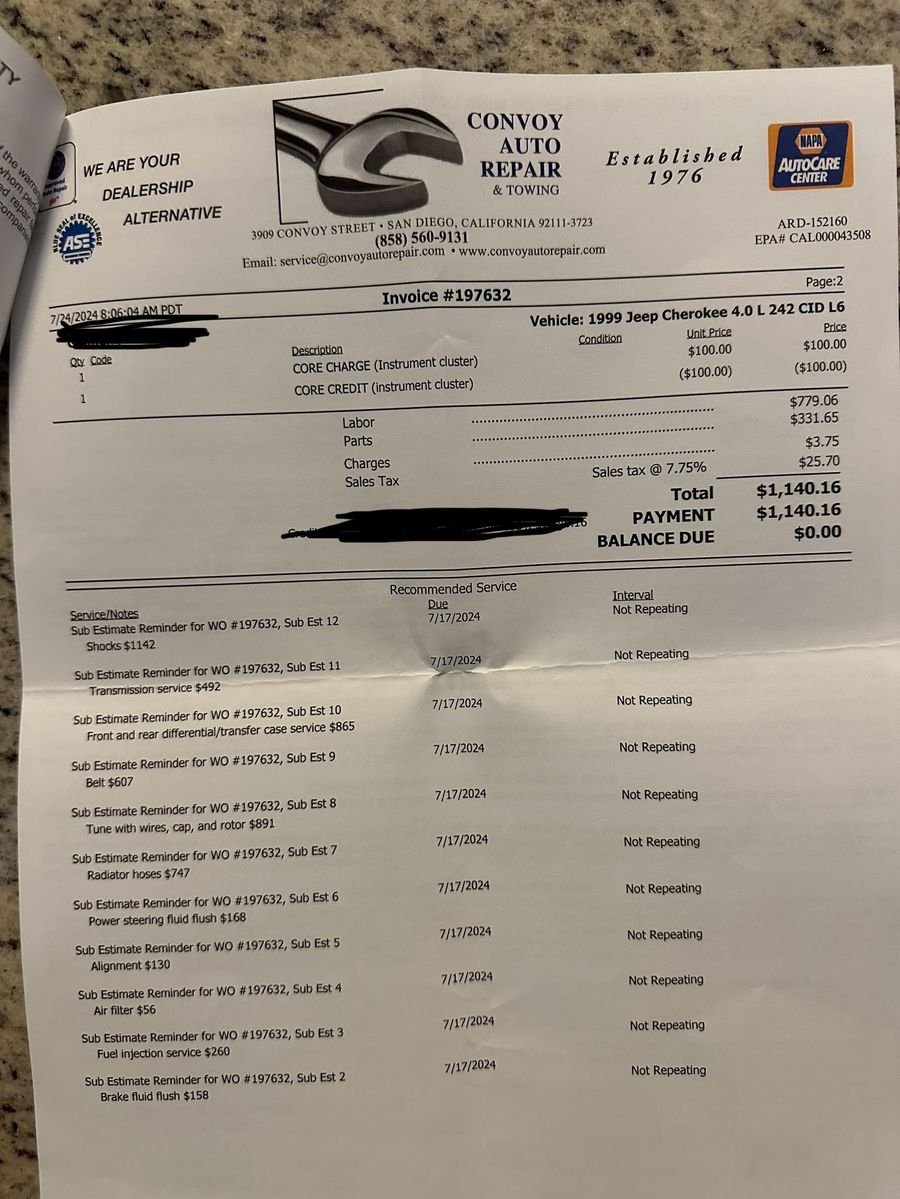 1999 Jeep Cherokee Sport 4x4 - Image 36