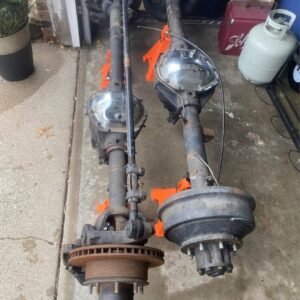 Dana 44 front and Dana 60 front axles from an old F250.