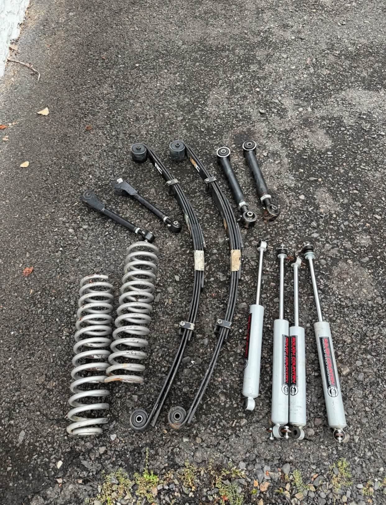 Jeep XJ 4.5" inches RC lift kit