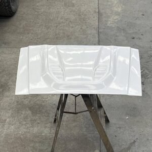 Cherokee xj fiberglass white hood