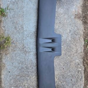 XJ Jeep black loud visor