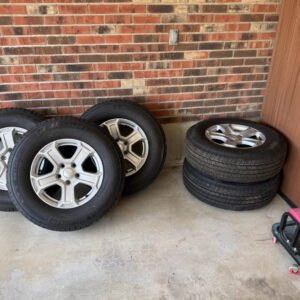 Michelin LTX M/S2 tires 245/75 R17.